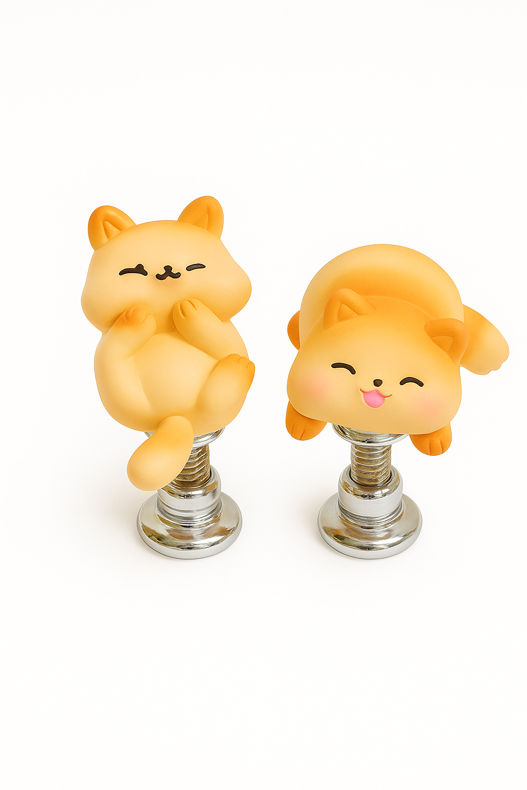 Lazy Cat Toilet Flush Button