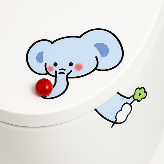 Elephant Toilet Lid Lifter