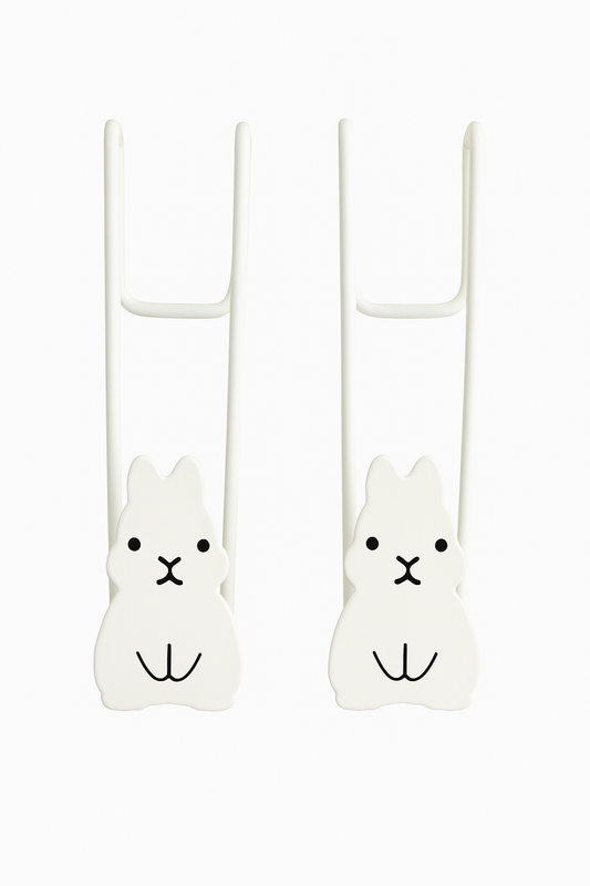 Bunny Buddy Wall Hooks (Set of 2)