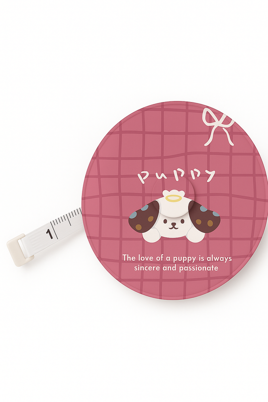 Puppy Love Retractable Tape Measure