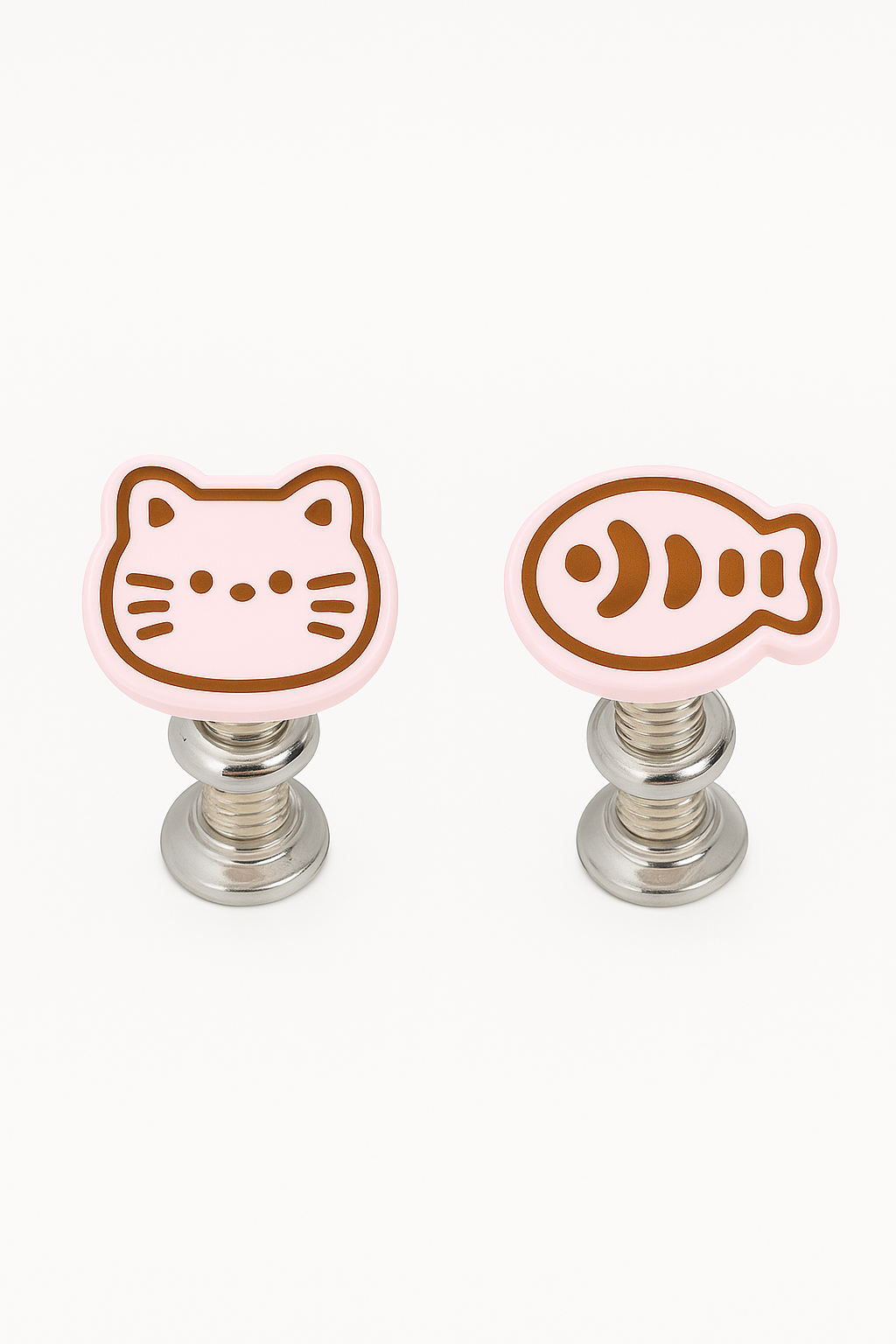 Cat & Fish Toilet Flush Button