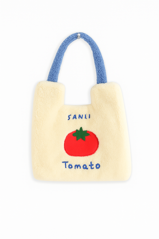Tomato Plush Hanging Hand Towel