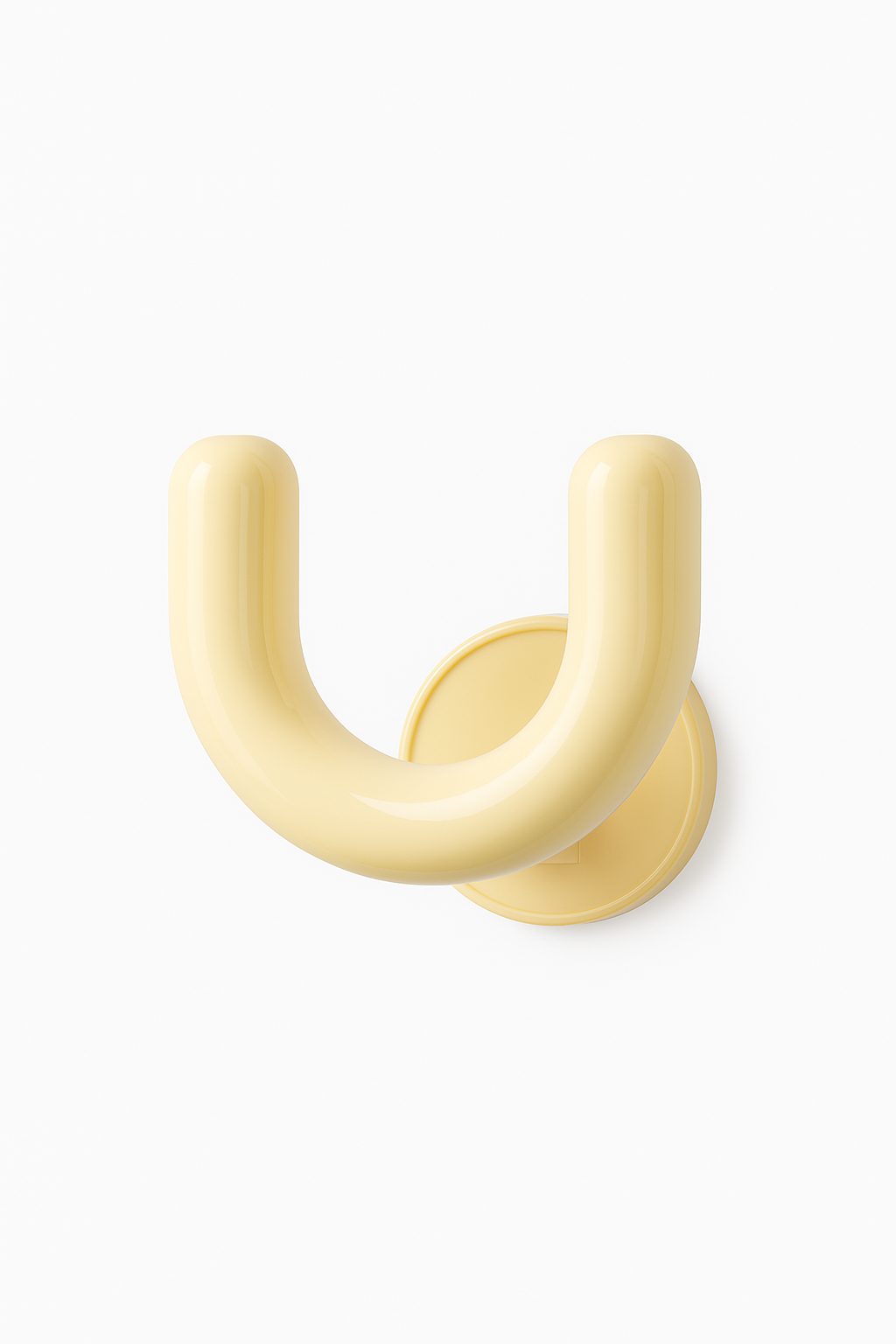Cream U-Shape Slipper Holder