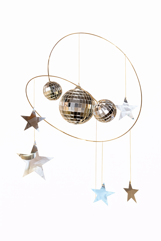 Mirror Ball Hanging Decor