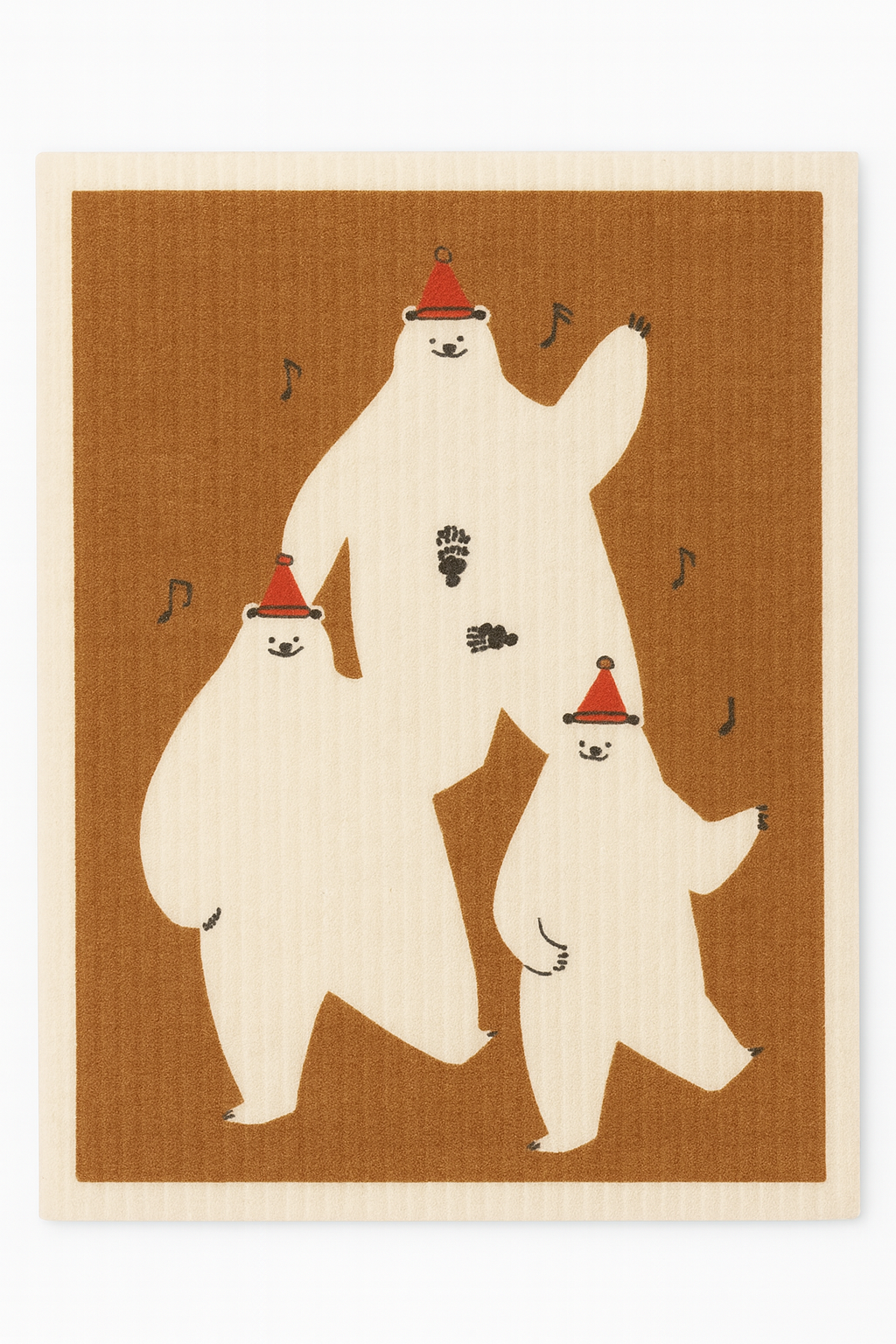 Cute Illustrated Dishcloth
